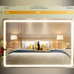 BRAND NEW, IN BOX - LED Touchscreen Mirror